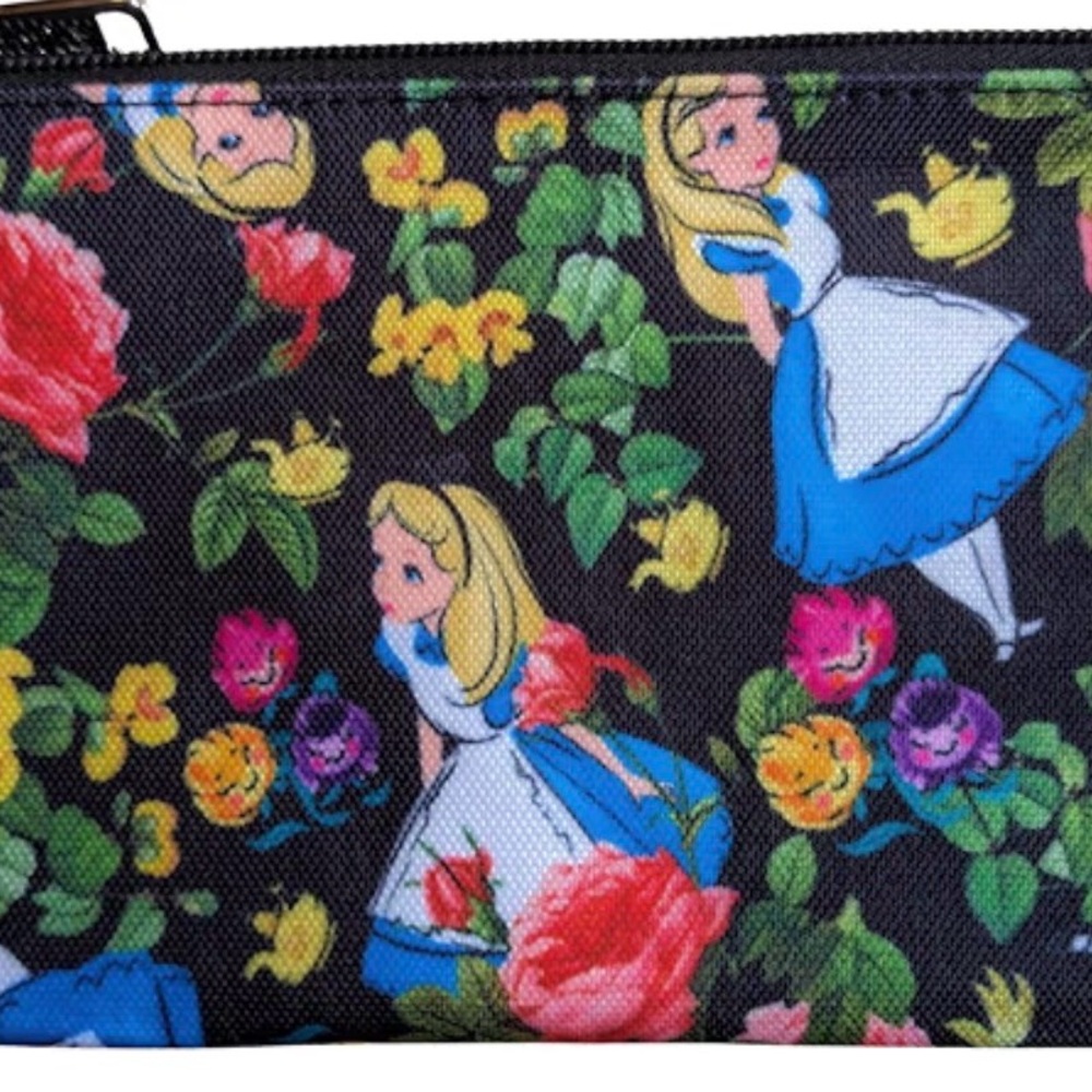 Loungefly Disney Alice in Wonderland Crossbody Bag Floral Print